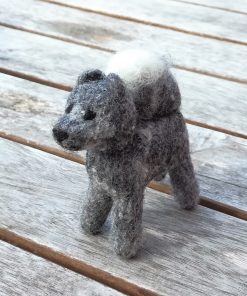Dekofigur Hund handgemacht
