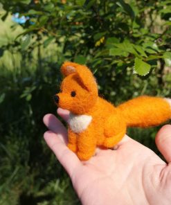 Fuchs aus Wolle
